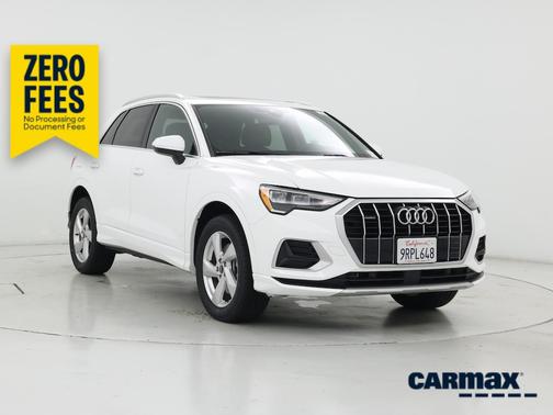 White 2021 Audi Q3 Premium