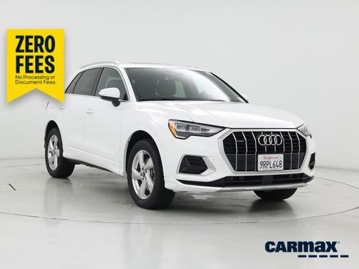 White 2021 Audi Q3 Premium