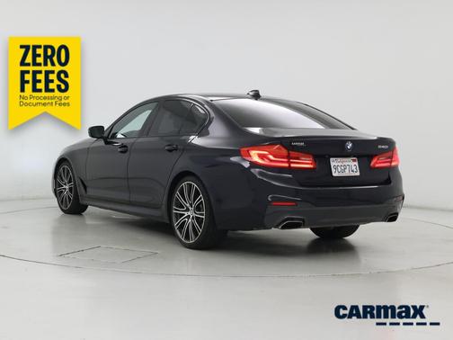 Black 2019 BMW 540 I