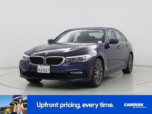Blue 2018 BMW 530e iPerformance