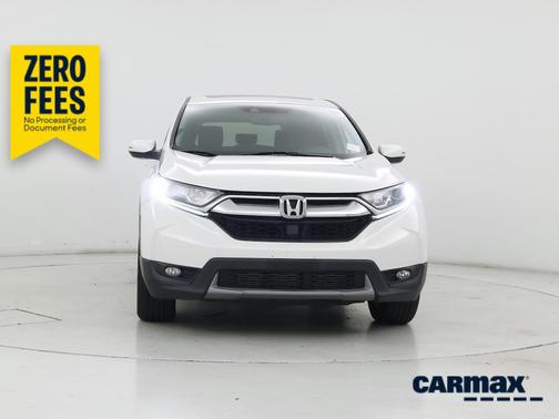 White 2019 Honda CR-V EX-L