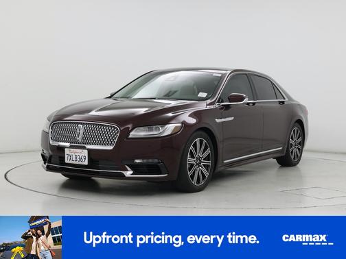 Burgundy 2017 Lincoln Continental Reserve