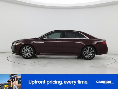 Burgundy 2017 Lincoln Continental Reserve
