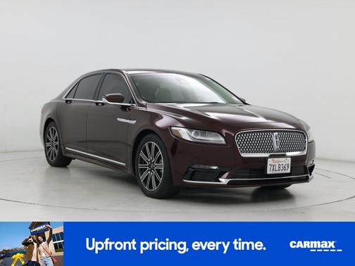Burgundy 2017 Lincoln Continental Reserve