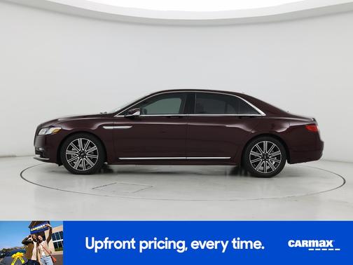 Burgundy 2017 Lincoln Continental Reserve