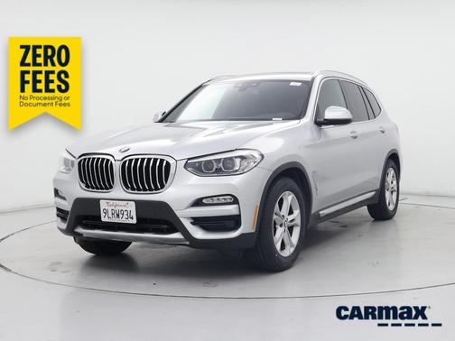 Silver 2019 BMW X3 sDrive30i