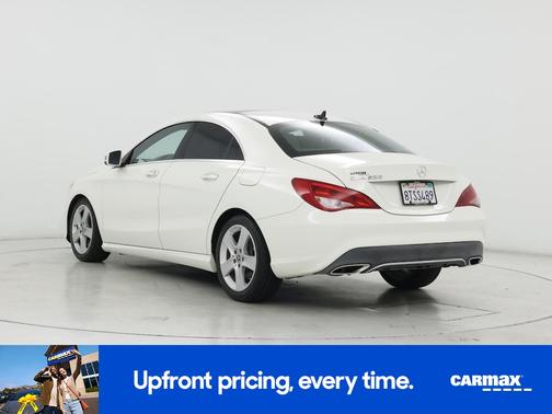 White 2018 Mercedes-Benz CLA 250
