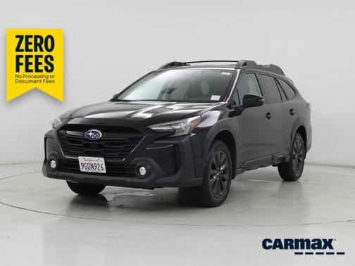 Black 2023 Subaru Outback Onyx Edition XT