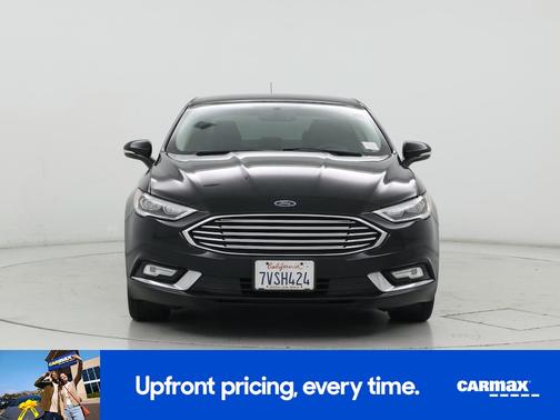 Black 2017 Ford Fusion Energi SE