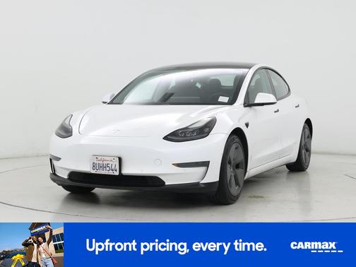 White 2021 Tesla Model 3 Standard Range Plus