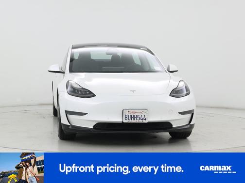 White 2021 Tesla Model 3 Standard Range Plus