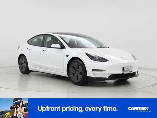 White 2021 Tesla Model 3 Standard Range Plus