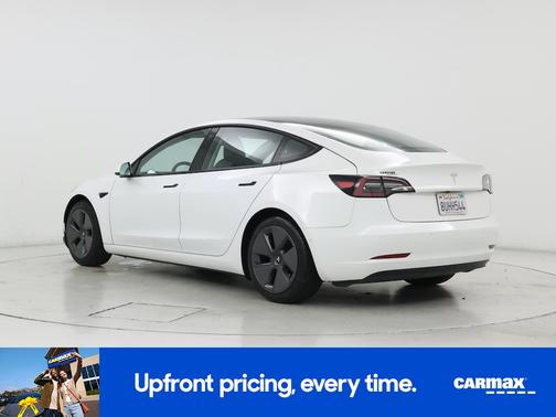 White 2021 Tesla Model 3 Standard Range Plus