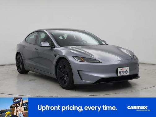 Gray 2024 Tesla Model 3 Performance