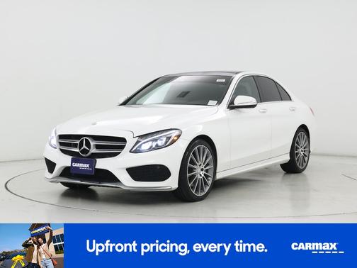 White 2015 Mercedes-Benz C-Class