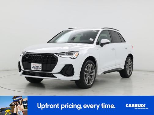 White 2024 Audi Q3 S-Line Premium