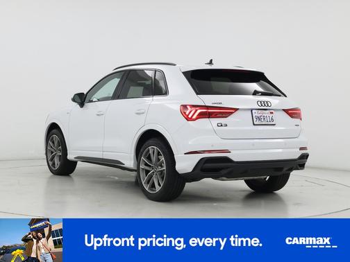 White 2024 Audi Q3 S-Line Premium