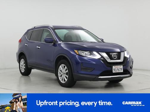 Blue 2017 Nissan Rogue SV