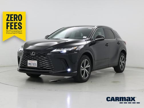 Black 2024 Lexus RX 350h Luxury