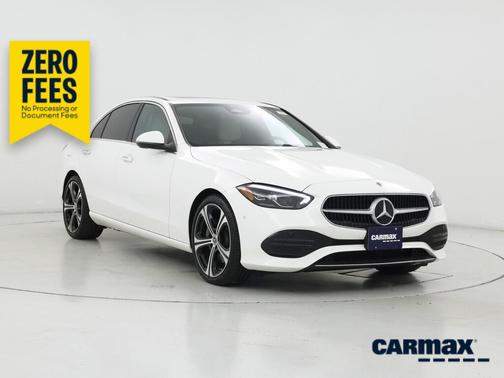 White 2025 Mercedes-Benz C-Class