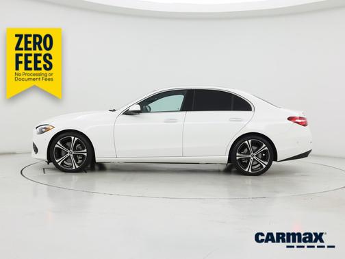 White 2025 Mercedes-Benz C-Class