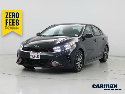 Black 2023 Kia Forte GT-Line
