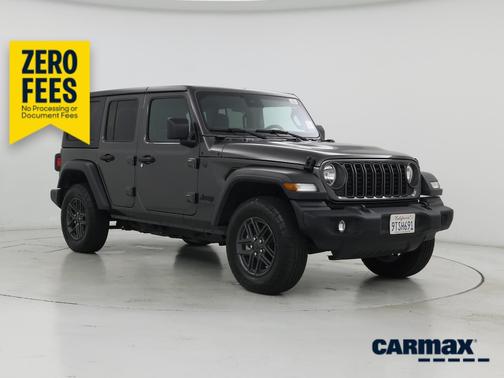 Black 2025 Jeep Wrangler Rubicon