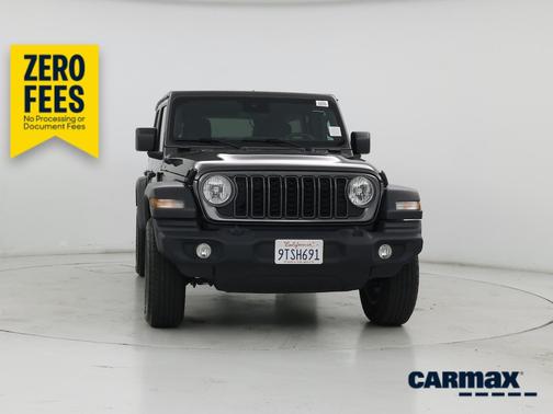 Black 2025 Jeep Wrangler Rubicon