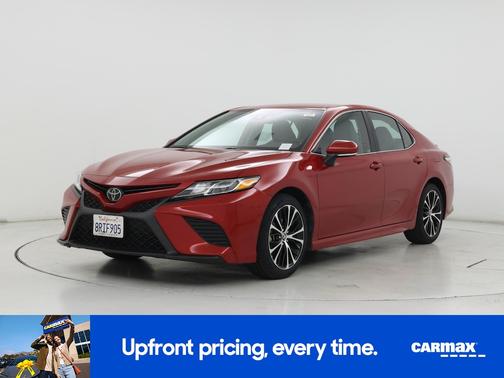 Red 2020 Toyota Camry SE