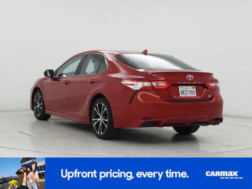 Red 2020 Toyota Camry SE