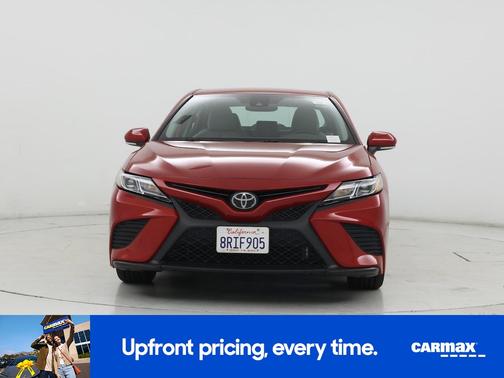 Red 2020 Toyota Camry SE