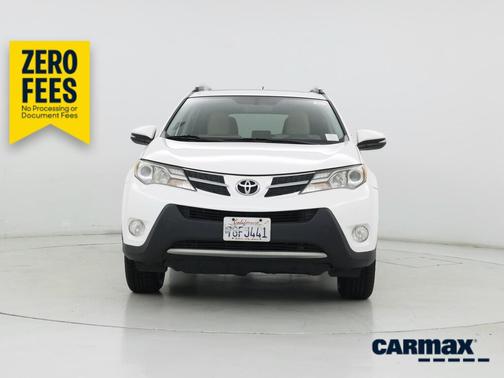 White 2014 Toyota RAV4 XLE