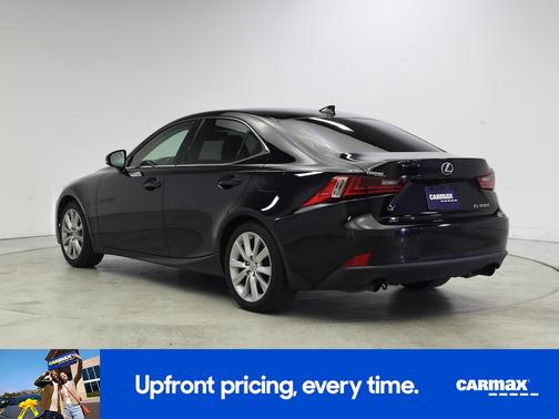 Black 2016 Lexus IS 200t