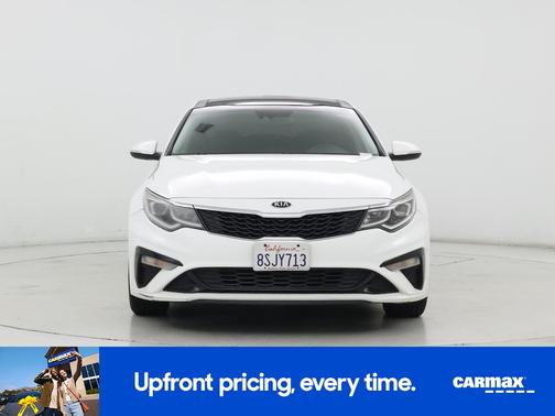White 2019 Kia Optima LX