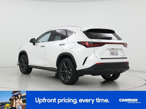 White 2024 Lexus NX 450h+ Luxury