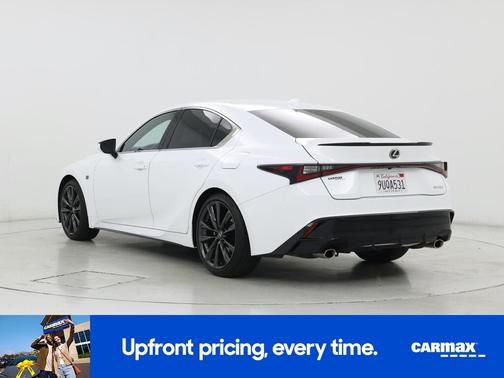 White 2025 Lexus IS 300 F-SPORT Design