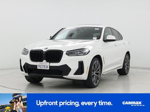 White 2023 BMW X4 M40I