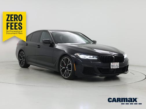Black 2022 BMW M550 I xDrive