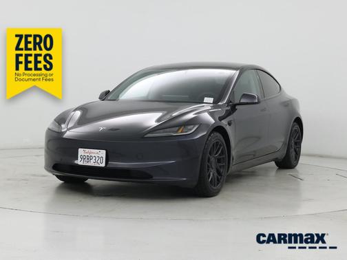 Gray 2024 Tesla Model 3 Long Range