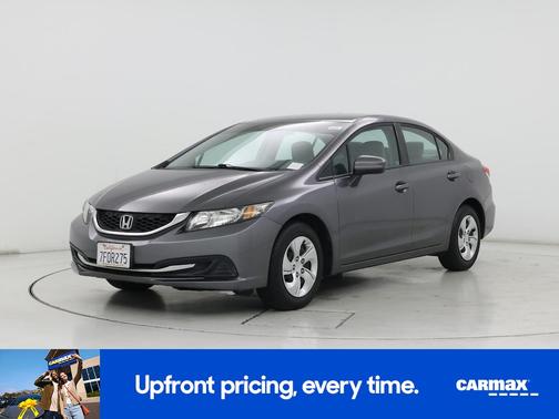 Gray 2014 Honda Civic LX
