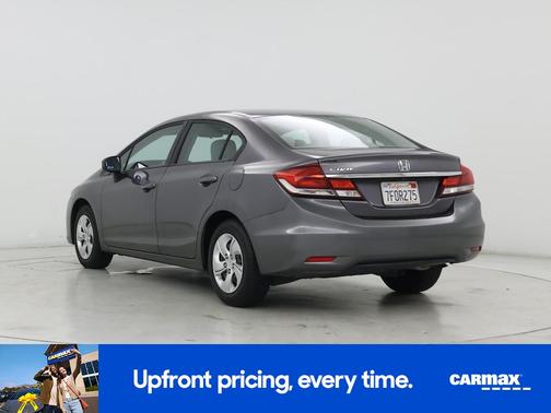Gray 2014 Honda Civic LX