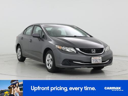Gray 2014 Honda Civic LX