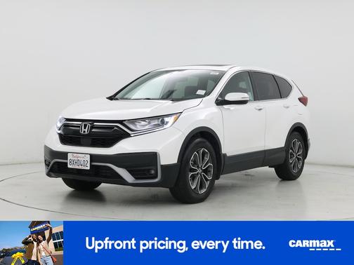 White 2021 Honda CR-V EX