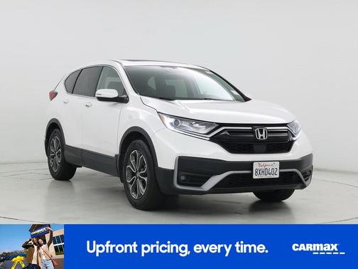 White 2021 Honda CR-V EX