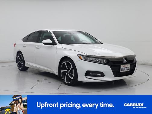 White 2019 Honda Accord Sport
