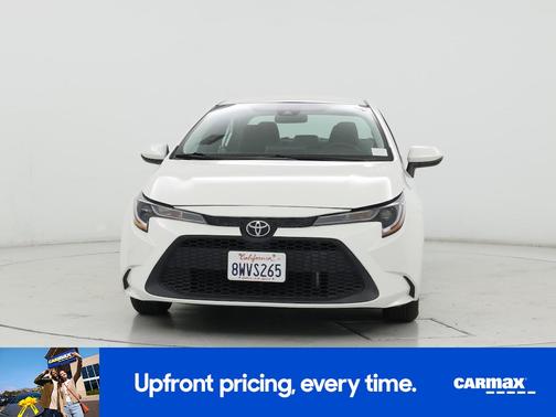 White 2021 Toyota Corolla LE