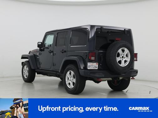Black 2017 Jeep Wrangler Unlimited Rubicon Recon