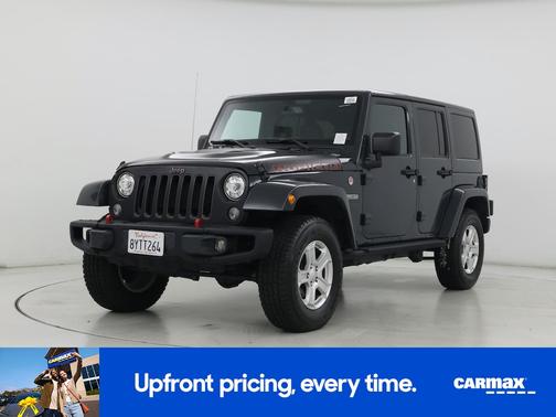 Black 2017 Jeep Wrangler Unlimited Rubicon Recon