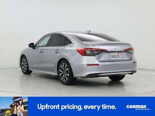 Silver 2022 Honda Civic EX