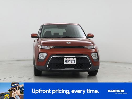 Orange 2021 Kia Soul LX